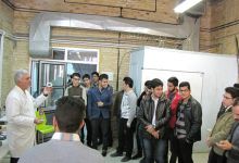 گزارش تصویری بازدید دانش آموزان پسر سال چهارم دوره دوم دبیرستان، از دانشگاه صنعتی شاهرود